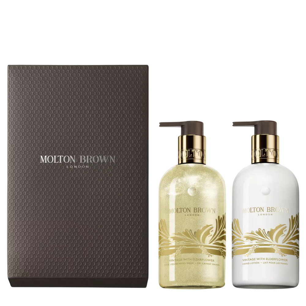 Передзамовлення MOLTON BROWN Vintage With Elderflower Hand Care Gift Set - Набір для догляду за руками (очікування 4 тижні) Передзамовлення MOLTON BROWN Vintage With Elderflower Hand Care Gift Set - Набір для догляду за руками (очікування 4 тижні)